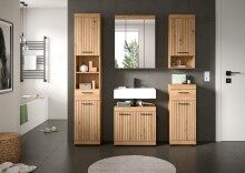 Badezimmer-Set >Scout< in Artisan Eiche Nachbildung - 164x191x34cm (BxHxT)