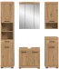 Badezimmer-Set >Scout< in Artisan Eiche Nachbildung - 164x191x34cm (BxHxT)