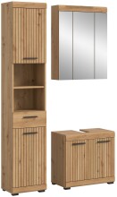 Badezimmer-Set >Scout< in Artisan Eiche Nachbildung...