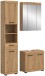 Badezimmer-Set >Scout< in Artisan Eiche Nachbildung - 112x191x34cm (BxHxT)
