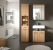 Badezimmer-Set >Scout< in Artisan Eiche Nachbildung - 112x191x34cm (BxHxT)