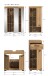 Badezimmer-Set >Scout< in Artisan Eiche Nachbildung - 112x191x94cm (BxHxT)