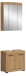 Badezimmer-Set >Scout< in Artisan Eiche Nachbildung - 60x191x34cm (BxHxT)