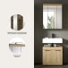 Badezimmer-Set >Scout< in Artisan Eiche Nachbildung - 60x191x34cm (BxHxT)