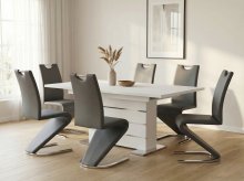 Esstisch >Manta< in Weiß - 160x75x90cm (BxHxT)