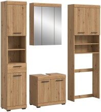 Badezimmer-Set >Scout< in Artisan Eiche Nachbildung...