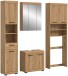 Badezimmer-Set >Scout< in Artisan Eiche Nachbildung - 190x191x34cm (BxHxT)