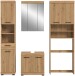 Badezimmer-Set >Scout< in Artisan Eiche Nachbildung - 190x191x34cm (BxHxT)