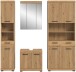 Badezimmer-Set >Scout< in Artisan Eiche Nachbildung - 201x191x34cm (BxHxT)