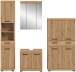 Badezimmer-Set >Scout< in Artisan Eiche Nachbildung - 201x191x34cm (BxHxT)