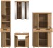 Badezimmer-Set >Scout< in Artisan Eiche Nachbildung - 201x191x34cm (BxHxT)