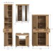 Badezimmer-Set >Scout< in Artisan Eiche Nachbildung - 201x191x34cm (BxHxT)