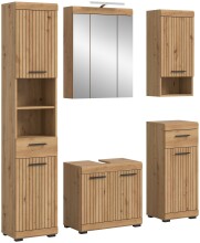 Badezimmer-Set >Scout< in Artisan Eiche Nachbildung...