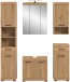Badezimmer-Set >Scout< in Artisan Eiche Nachbildung - 164x191x34cm (BxHxT)