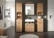 Badezimmer-Set >Scout< in Artisan Eiche Nachbildung - 164x191x34cm (BxHxT)