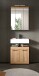 Badezimmer-Set >Scout< in Artisan Eiche Nachbildung - 60x191x34cm (BxHxT)
