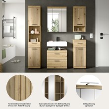 Badezimmer-Set >Scout< in Artisan Eiche Nachbildung - 164x191x34cm (BxHxT)