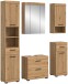 Badezimmer-Set >Scout< in Artisan Eiche Nachbildung - 164x191x34cm (BxHxT)