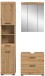 Badezimmer-Set >Scout< in Artisan Eiche Nachbildung - 112x191x34cm (BxHxT)
