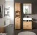 Badezimmer-Set >Scout< in Artisan Eiche Nachbildung - 112x191x34cm (BxHxT)