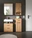 Badezimmer-Set >Scout< in Artisan Eiche Nachbildung - 112x191x34cm (BxHxT)