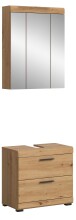 Badezimmer-Set >Scout< in Artisan Eiche Nachbildung...