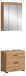 Badezimmer-Set >Scout< in Artisan Eiche Nachbildung - 60x191x34cm (BxHxT)