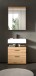 Badezimmer-Set >Scout< in Artisan Eiche Nachbildung - 60x191x34cm (BxHxT)