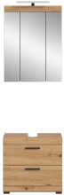 Badezimmer-Set >Scout< in Artisan Eiche Nachbildung - 60x191x34cm (BxHxT)