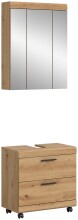 Badezimmer-Set >Scout< in Artisan Eiche Nachbildung...