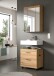 Badezimmer-Set >Scout< in Artisan Eiche Nachbildung - 60x191x34cm (BxHxT)