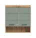 Hängeschrank >Scout< in Artisan Eiche Nachbildung/Salbei - 74x79x24cm (BxHxT)