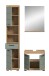 Badezimmer-Set >Scout< in Artisan Eiche Nachbildung/Salbei - 112x191x34 (BxHxT)