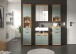 Badezimmer-Set >Scout< in Artisan Eiche Nachbildung/Salbei - 164x191x34 (BxHxT)