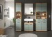 Badezimmer-Set >Scout< in Artisan Eiche Nachbildung/Salbei - 186x191x34 (BxHxT)