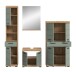 Badezimmer-Set >Scout< in Artisan Eiche Nachbildung/Salbei - 186x191x34 (BxHxT)