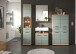 Badezimmer-Set >Scout< in Artisan Eiche Nachbildung/Salbei - 186x191x34 (BxHxT)