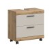 Waschbeckenunterschrank >Scout< in Evoke Oak Dekor / Kaschmir - 60x60x34 (BxHxT)