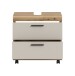 Waschbeckenunterschrank >Scout< in Evoke Oak Dekor / Kaschmir - 60x60x34 (BxHxT)