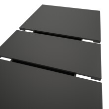 Kulissen-Esstisch >Motion< ausziehbar, in Kaschmir/Grau - 150-190x76x90cm (BxHxT)