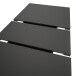 Kulissen-Esstisch >Motion< ausziehbar, in Kaschmir/Grau - 150-190x76x90cm (BxHxT)