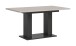 Kulissen-Esstisch >Motion< ausziehbar in Grau/Kaschmir - 150-190x76x90cm (BxHxT)