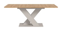 Kulissen-Esstisch >Motion< ausziehbar, Kaschmir/Artisan Eiche Dekor - 150-190x76x90cm (BxHxT)