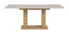 Kulissen-Esstisch >Motion< ausziehbar, Artisan Eiche Dekor/Kaschmir - 150-190x76x90cm (BxHxT)