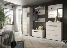 Schuhkommode >Canu< in Kaschmir - 80x94x37cm (BxHxT)