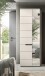 Garderobenschrank >Canu< in Kaschmir / Spiegel - 65x190x37cm (BxHxT)
