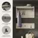 Garderobenpaneel >Canu< in Kaschmir - 80x73x27cm (BxHxT)