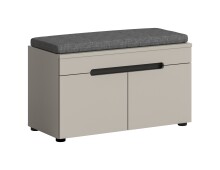 Schuhbank >Canu< in Kaschmir - 80x45x37cm (BxHxT)