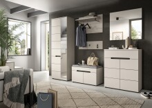 Schuhbank >Canu< in Kaschmir - 80x45x37cm (BxHxT)