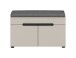 Schuhbank >Canu< in Kaschmir - 80x45x37cm (BxHxT)